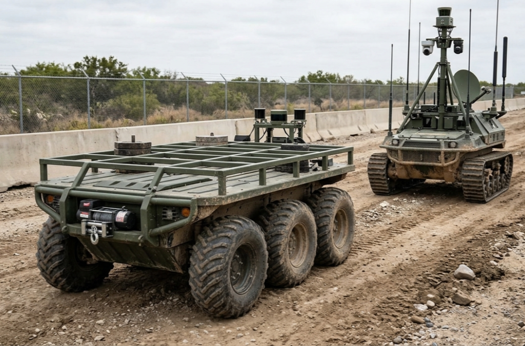 The Evolution of the 32700 Cell: Powering the Next Generation of UAVs and UGVs ugv in track